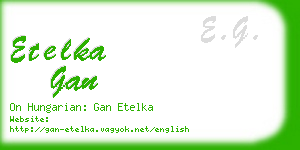 etelka gan business card